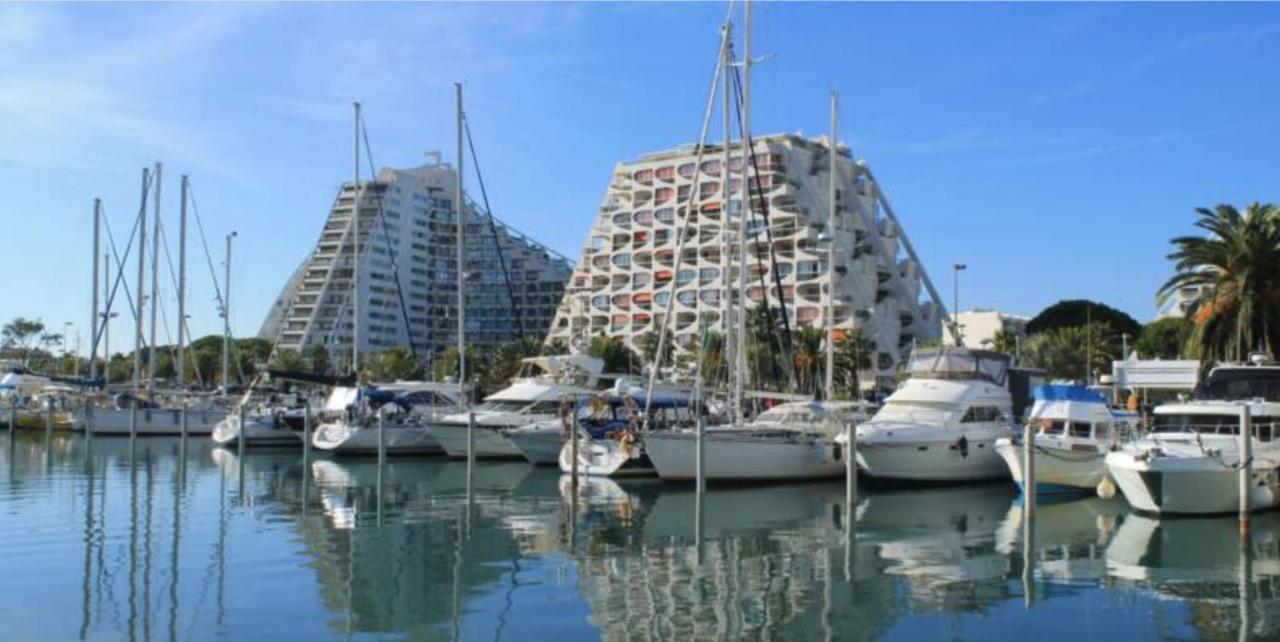 Super Appart ! Terrasse, Clim, Parking, 2Min Plage. La Grande-Motte Buitenkant foto